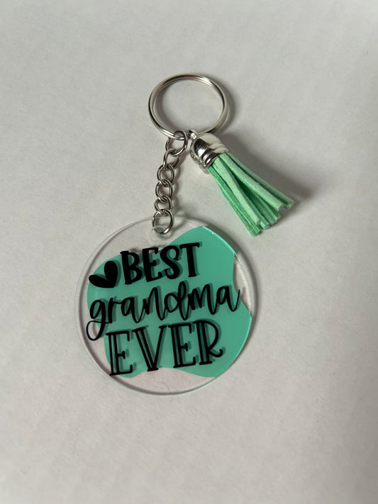 Best Grandma Keychain